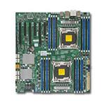 SUPERMICRO MB 2xLGA2011-3, iC612 16x DDR4 ECC,10xSATA3/8x SAS3 sw LSI 3008(PCI-E 3.0/3,2(x16,x8)PCI-E 2.0/1(x4),Audio,2