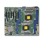 SUPERMICRO MB 2xLGA2011-3, iC612 8x DDR4 ECC,10xSATA3,(PCI-E 3.0/1,3,1(x16,x8,x4)PCI-E 2.0/1(x4),2x LAN,IPMI
