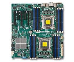 SUPERMICRO MB 2xLGA2011 iC602 16x DDR3 ECC R, 8xSATA2,2xSATA3, PCI-E 3.0 3,2,1x (x16,x8,x4),2xLAN,Audio