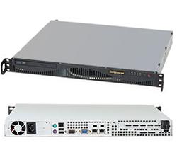 SUPERMICRO mini1U server 1x LGA1155, iC202, 4x DDR3 ECC, 2x SATA (2,5" nebo 3,5"), 350W, IPMI