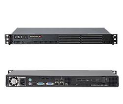 SUPERMICRO mini1U server Atom D525, DDR3 SODIMM, 1x SATA (3,5") nebo 2x (2,5"), 200W, IPMI
