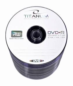 TITANUM 1075 - DVD+R [ spindle 100 | 4.7GB | 8x ]