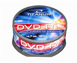 TITANUM 1280 - DVD-R [ cake box 25 | 4.7GB | 16x ]
