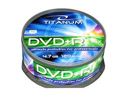 TITANUM 1287 - DVD+R [ cake box 25 | 4.7GB | 16x ]
