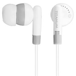 Titanum TH103 Stereo sluchátka do uší, bílo-šedá