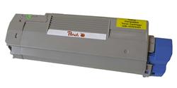 Toner Peach 43324421 kompatibilní žlutý PT247 pro OKI C5500, C5800, C5900 (5000str./5%)
