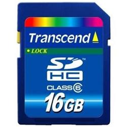 Transcend 16GB SDHC (Class 6) paměťová karta