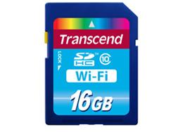 Transcend 16GB WIFI SDHC (Class 10) paměťová karta