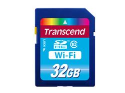 Transcend 32GB WIFI SDHC (Class 10) paměťová karta