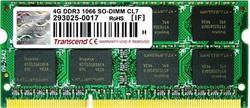 Transcend 4GB DDR3 1066 SO-DIMM 2Rx8