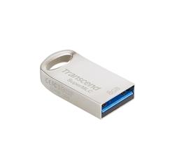 Transcend 8GB JetFlash 740K, USB 3.1 (Gen1) MLC flash disk (SLC Mode), malé rozměry, stříbrný kov, 119MB/s R, 86MB W