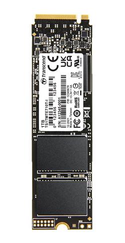 TRANSCEND MTE710T-I 1TB Industrial 3K P/E SSD disk M.2 2280 PCIe Gen4 x4 NVMe 1.4 M-Key (3D TLC), 3800MB/s R, 3200MB/s