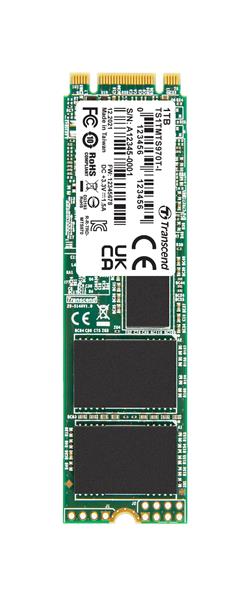 TRANSCEND MTS970T-I 1TB Industrial 3K P/E SSD disk M.2 2280 SATA III 6Gb/s B+M Key (3D TLC), 560MB/s R, 520MB/s W