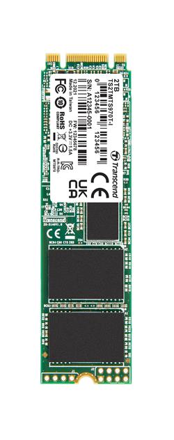 TRANSCEND MTS970T-I 2TB Industrial 3K P/E SSD disk M.2 2280 SATA III 6Gb/s B+M Key (3D TLC), 560MB/s R, 520MB/s W