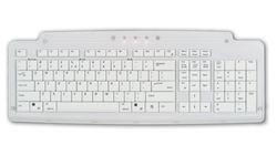 UMAX WK7000 INSPIRE klávesnice USB bílá