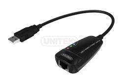 Unitek Y-1466 adaptér USB 2.0 - Fast Ethernet