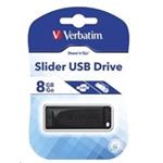 VERBATIM USB Flash Disk Store 'n' Go SLIDER 64GB - černá