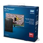 WD My Passport AV-TV 500GB Ext. 2.5" USB3.0, Black