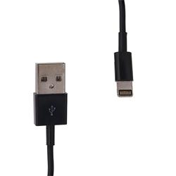 Whitenergy Kabel USB 2.0 pro iPhone 5 přenos dat/nabíjení 200cm černý