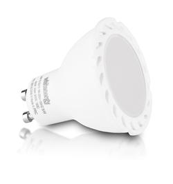 Whitenergy LED žárovka | GU10 | 6 SMD 2835 | 5W | 230V | mléko | MR16