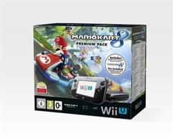 WiiU - Nintendo Premium Pack Black + Mario Kart 8