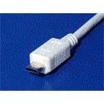 1.8m, USB kabel 2.0, USB A(M) - microUSB B(M), 5-pin (Nokia, PDA)
