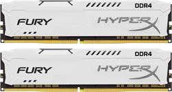 16GB 3200MHz DDR4 CL18 HyperX FURY White, 2x8GB