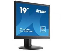 19" LCD iiyama Prolite B1980SD-B1 - 5ms,250cd/m2,1000:1,5:4,VGA,DVI,repro,pivot,výšk.nastav.,černý