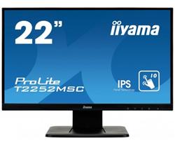 22" LCD iiyama T2252MSC-B1 -IPS, FullHD, repro, VGA, HDMI, DisplayPort, USB, kapacitní multidotykový