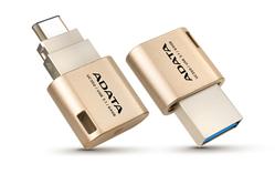 32GB ADATA UC350 USB 3.1 typ C zlatá 100/30MBs