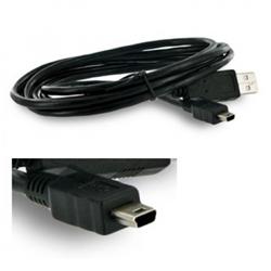 4World Cable USB 2.0 mini 5 pin 1.8m AM-BM5P Canon