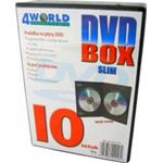 4World DVD Box 7mm pro 2 CD/DVD, 10 ks.