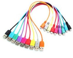 4World Kabel USB 2.0 MICRO 5pin, AM / B MICRO přenos dat/nabíjení 1.0m oranžový