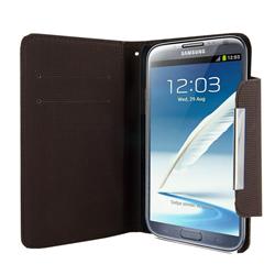 4World Ochranné pouzdro pro Galaxy Note 2, Style, 5.5'', černý