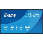 50" iiyama LH5075UHS-B2AG:VA,4K UHD,Android,24/7