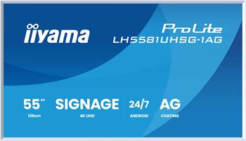 55" iiyama LH5581UHSG-1AG:VA,4K UHD,frame