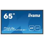 65" iiyama LH6570UHB-B1: VA, 4K UHD,Android,24/7