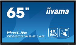 65" iiyama TE6503MIS-B1AG: IPS, 4K, 350cd/m2, 24/7, iiSignage, WiFi, 2x Touch Pen, HDMI, VGA, DP,USB