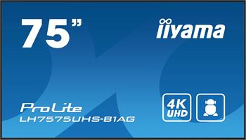 75" iiyama LH7575UHS-B1AG:IPS,4K,24/7,Android 11