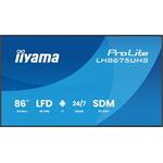 86" iiyama LH8675UHS-B2AG:IPS,4K,24/7,Android 11