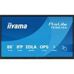 86" iiyama TE8615A-B1AG:IPS, 4K,EDLA,NFC