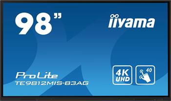 98" iiyama TE9812MIS-B3AG:IPS,4K,40P,USB-C