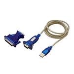 Adaptér USB -> 1x RS232 (MD9), kabel 1,8m + redukce FD9/MD25