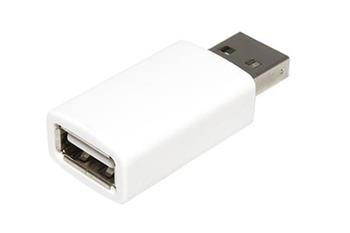 Adaptér USB A(M) - USB A(F), bez dat - data blocker