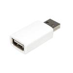 Adaptér USB A(M) - USB A(F), bez dat - data blocker