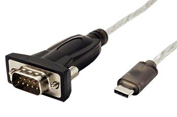 Adaptér USB C(M) -> RS232 (MD9) 1,8m