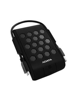 ADATA Externí HDD 1TB 2,5" USB 3.2, DashDrive™ Durable HD720, G-sensor, černý, (gumový, vodě/nárazu