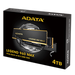 ADATA LEGEND 960 MAX/4TB/SSD/M.2 NVMe/Černá/5R