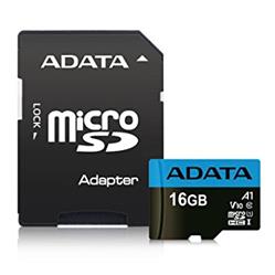 Adata/micro SDHC/16GB/100MBps/UHS-I U1 / Class 10/+ Adaptér