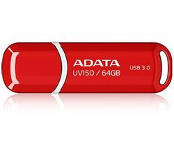 ADATA UV150/64GB/100MBps/USB 3.0/USB-A/Červená